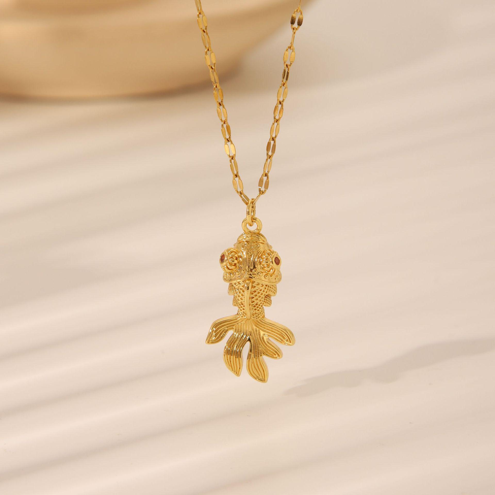 

Bohemian Fish Necklace: Holiday Style, Light Luxury Clavicle Chain, Free Shipping