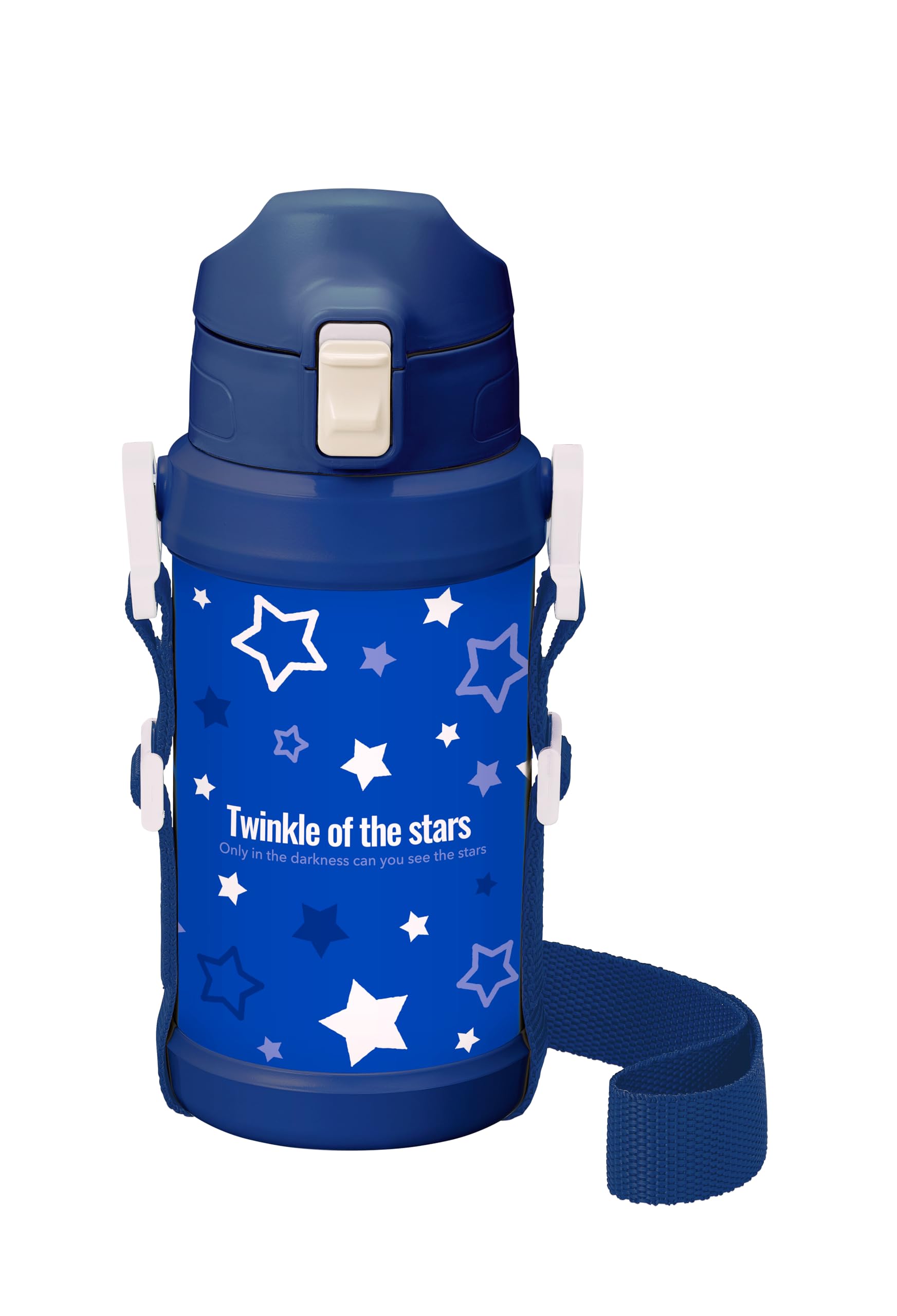 

OSK Water Star with Shoulder Direct Children s Bottle, 600ml, Blue, Strap, Drinking, SBR-600D