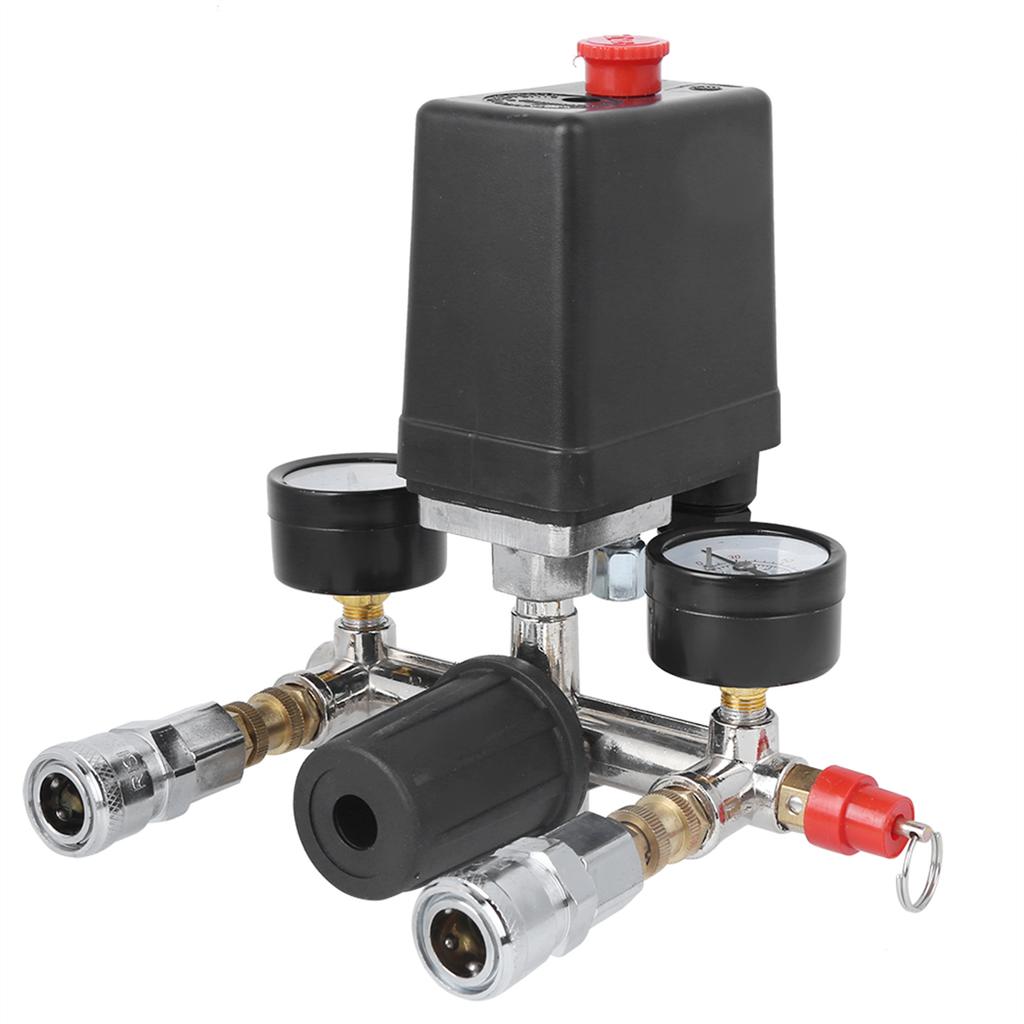 Air Compressor Bracket Assembly Pressure Control Switch Valve Manifold Regulator for Bama