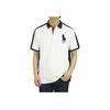 Koszulka polo Polo Classic Fit z krótkim rękawem i haftowanym logo Big Pony, męska, MNPOKNI1N820812-100