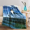 Ocean Cage Art Blanket for All Seasons Blanket Lunch Break Throw Gift