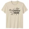 Flower Child Rose Graphic Nature Womens T-Shirt Floral Design