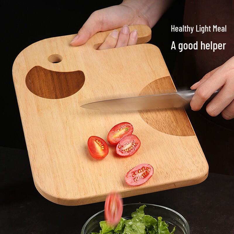 Yuansentai Kids  Elephant Rubberwood Cutting Board