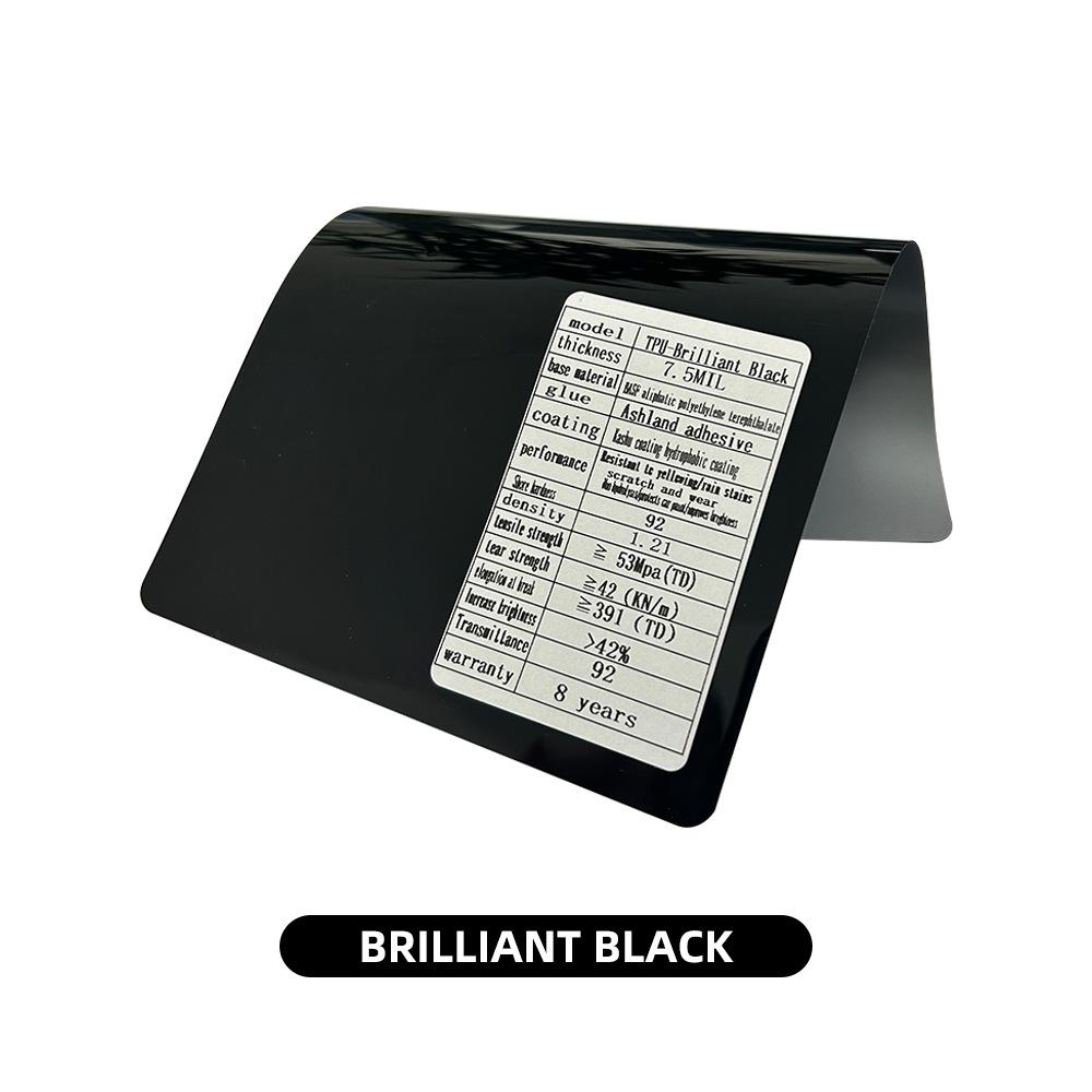 TPU Car Paint Protection Film - Transparent, Hydrophobic, Stain Resistant, Snow-Ready Full Car Cover