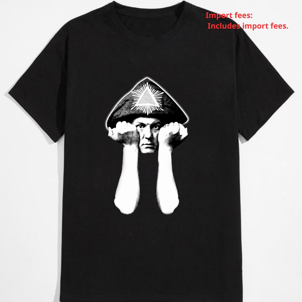 Aleister Crowley Occult Black Magic Vintage Style Unisex 100% Cotton T-Shirt S-5 L
