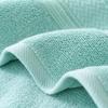 40x80 Large Satin Border Face Towel, 200g, Solid Color, Embroidered Name, Gift Logo, Thickened