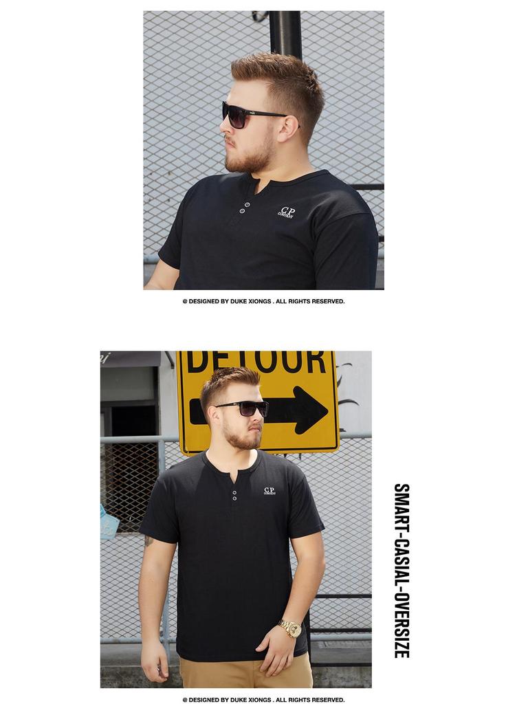 CP Summer Extra Large Men's Short Sleeve T-shirt for Students and Teens, 8XL.