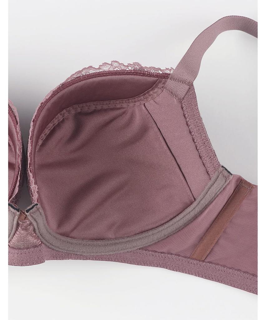 Bra Cup Personalized Natural Slim Plus Size Bra for Curvy KB7100 EN F85 Wing/Wacoal [F/G Only] Design, Silhouette, Back, Women,