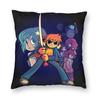 Pillow Case Scott Pilgrim Comic Square Pillow Cover For Sofa Couch Bed Living Room Funny Pillowcases