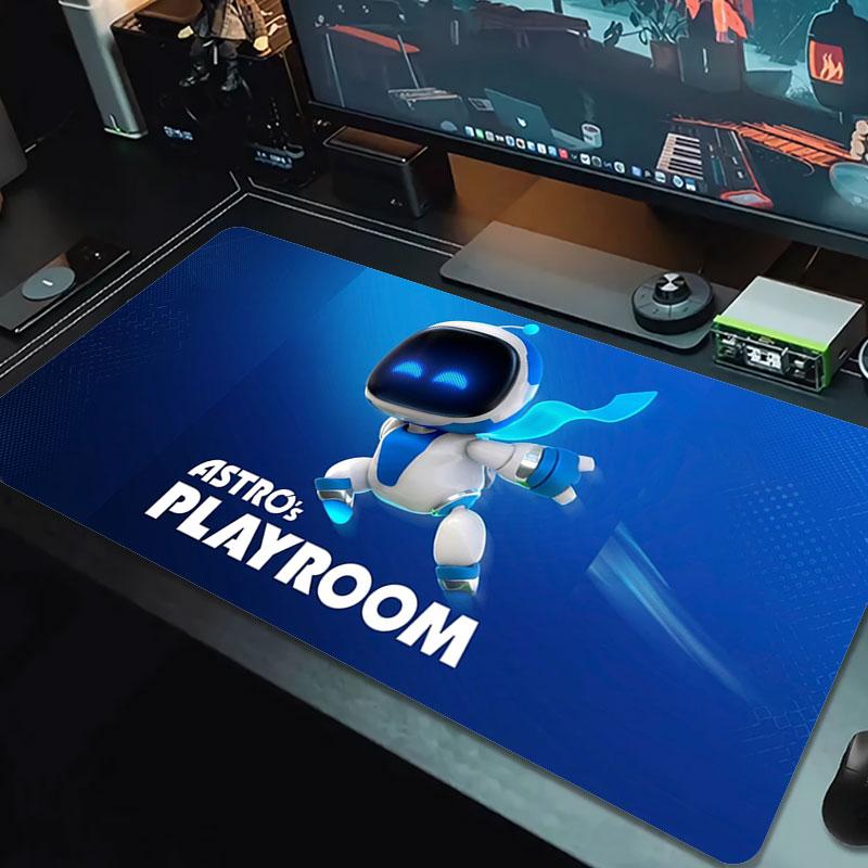 ASTRO BOT Large Size Mouse Pad Large Gaming Table Cushion Non-slip Laptop Tablet Big Mousepad XXL Mat Mini PC Playmat With Lock edge