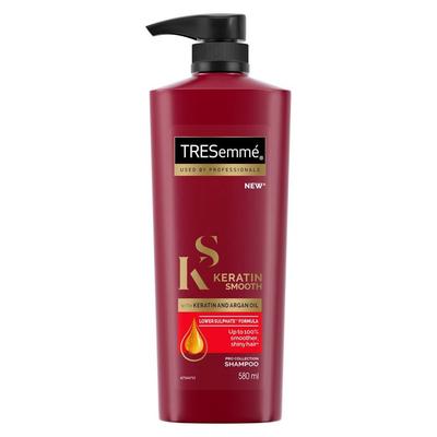 Tresemme Keratin Smooth Shampoo, 580Ml And Hair Fall Defense Shampoo, 340Ml