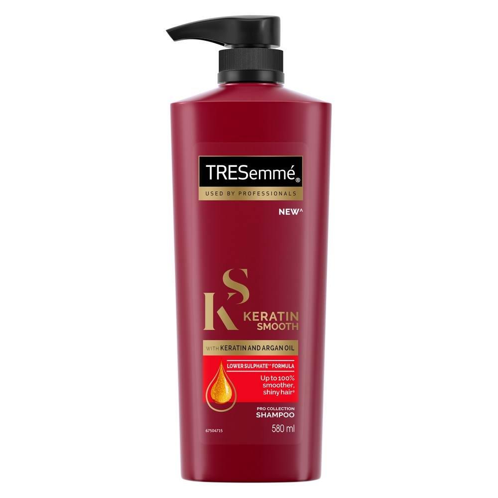 Tresemme Keratin Smooth Shampoo, 580Ml And Hair Fall Defense Shampoo, 340Ml