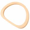 2pcs 6.1 Inch Length Wooden Purse Handles Wood Color Bag Handles Replacement  For DIY Craft