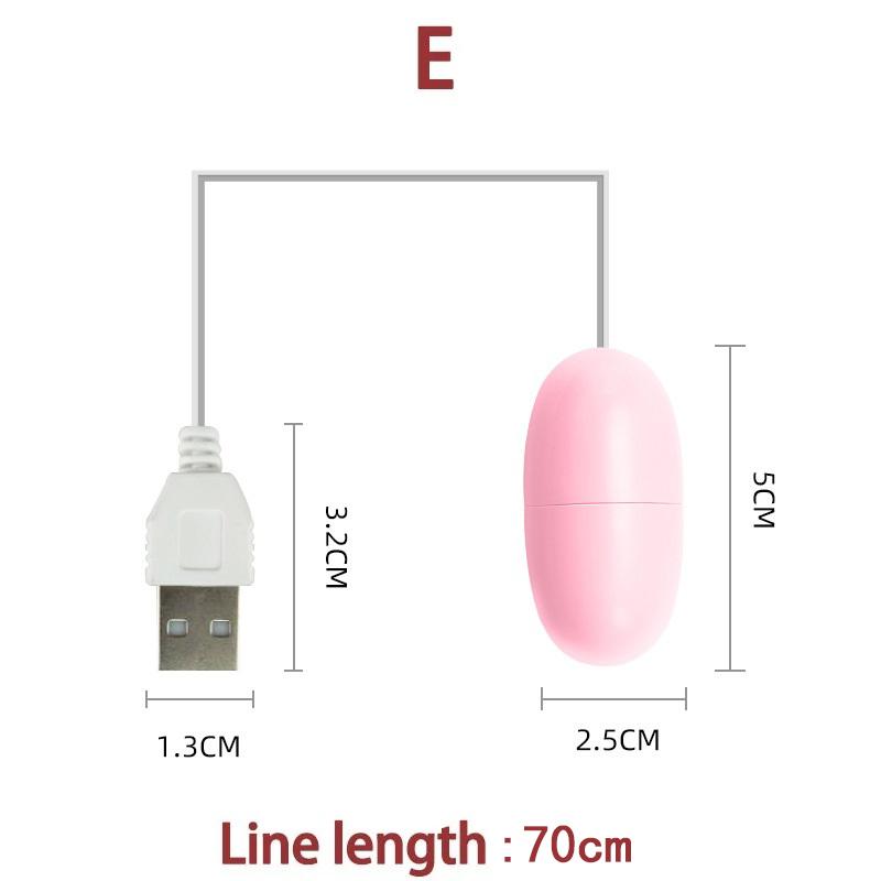 Ładowanie USB Podwójny Jajko Wibrator Kobiety Masturbacja Cycki Lizanie Wibratory Ssanie Łechtaczki Stymulacja Pary Intymne Zabawki Seksualne