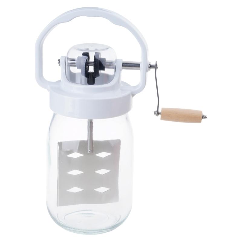 1500ml Glass Butter Churner With Plastic