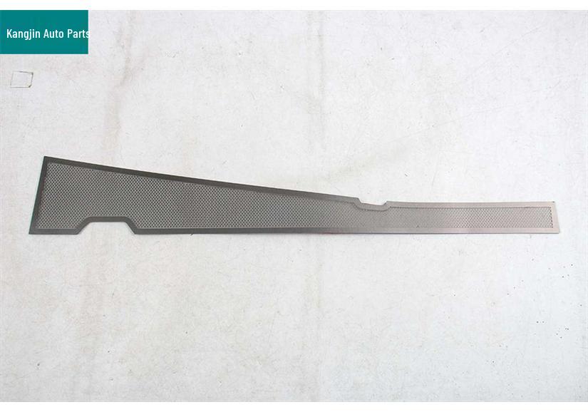 Black Titanium Stainless Steel Speaker Cover for Dongfeng Yipai M8 - Front Panel & Middle Triangle Interior Modification