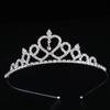 Alloy Children's Crown Hairband Hairband Headdress Simple and Elegant Temperament Princess Girl's Hairband Crown