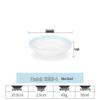 Imitation Porcelain Melamine Ramen Bowl - Large Douli Hat Design for Soup, Mala Tang, Rice Noodles