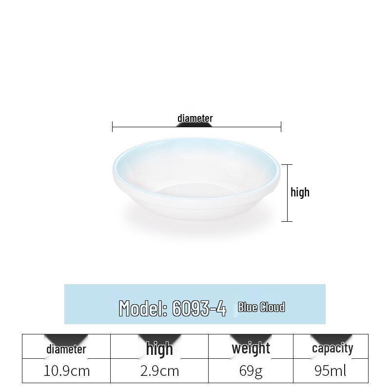 Imitation Porcelain Melamine Ramen Bowl - Large Douli Hat Design for Soup, Mala Tang, Rice Noodles