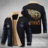 American football team football jersey Philadelphia Eagles jersey autumn and winter velvet cotton jersey sports jacket men's jacket