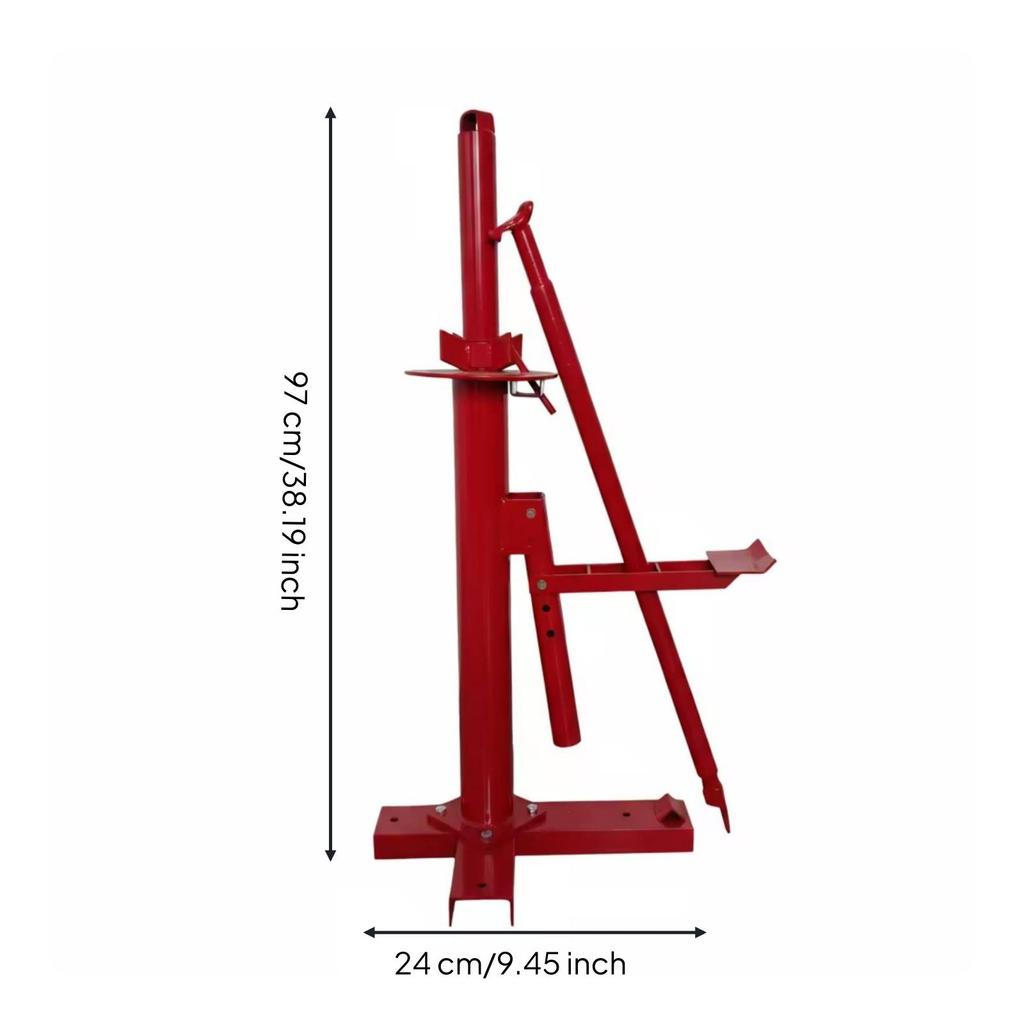 Manual Tire Changer Hand-Operated Bead Breaker Portable for Home Workshop