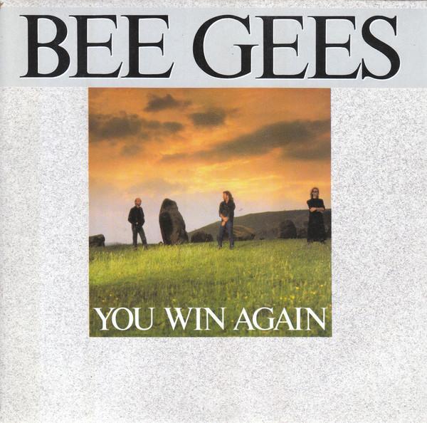 

7inch Record BEE GEES - You Win Again 9283517 Warner Bros. Re 1987 France Pop Used