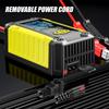 6A 12V Full Automatic Battery Charger LCD Display Tester AGM GEL Lead-Acid Charger Pulse Repair Digital Car Battery Charger