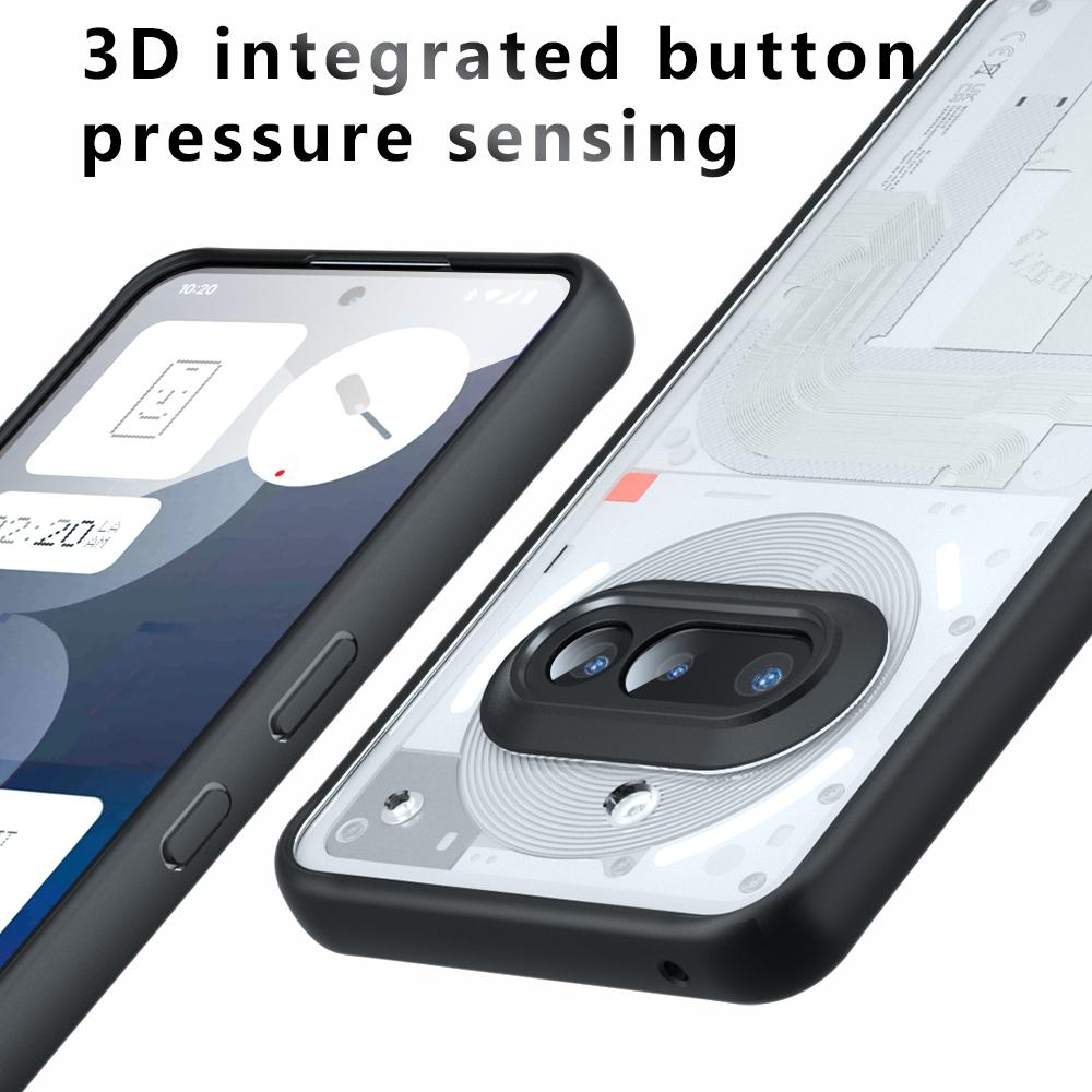 Cover for Nothing Phone 3A Pro Case Ultra Thin Matte Translucent & Clear Full Protection Funda for Nothing Phone 3A Capa