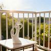 Home Decors Modern Abstract Art Kissings Lover Statue Table Decorations for Dining Room Living Room Office Centerpieces