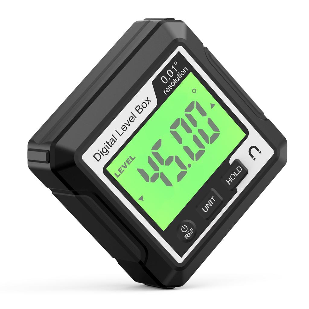 3in1 Magnetic Inclinator Digital Level and Angle Finder Versatile 4 * 90 Degrees  Inclinometer LCD Display Dipmeter