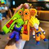 Anime Dragon Ball SonGoku Keychain Jewelry Son Goku Vegeta Piccolo Action Figures for Bag decoration