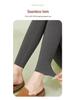 2025 Women's Slimming Seamless Velvet Lined Pants - High Waist, Plus Size Leggings for Warmth In Autumn/Winter