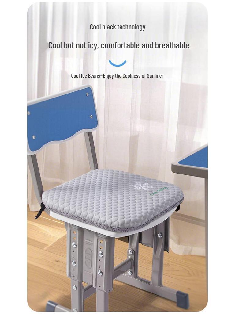 Slow Rebound Memory Foam Office Chair Pad – Cooling Summer Seat Cushion for Long Sitting
