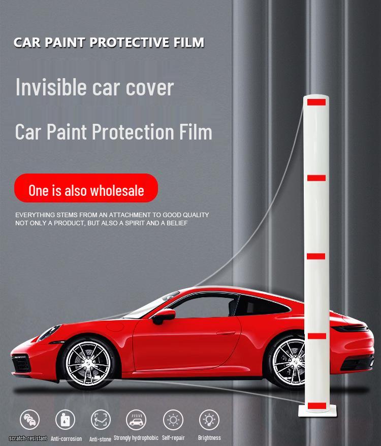 TPU Self-Healing Car Wrap: Invisible, Scratch-Resistant, High Anti-Fouling Paint Protection Film.