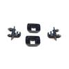 BDP1656-1 2 Pieces Sun Visor Shade Holder Hook Clips Black Color for  A1 A3 A4 B7 B8 B9 A5 A6 C6 Q2 Q3 Q5 TT Seat Exeo