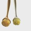 Wheat Straw Long Handle Non-Stick Oil Pot & Dish Brush - Hangable, Portable Kitchen Cleaning Tool