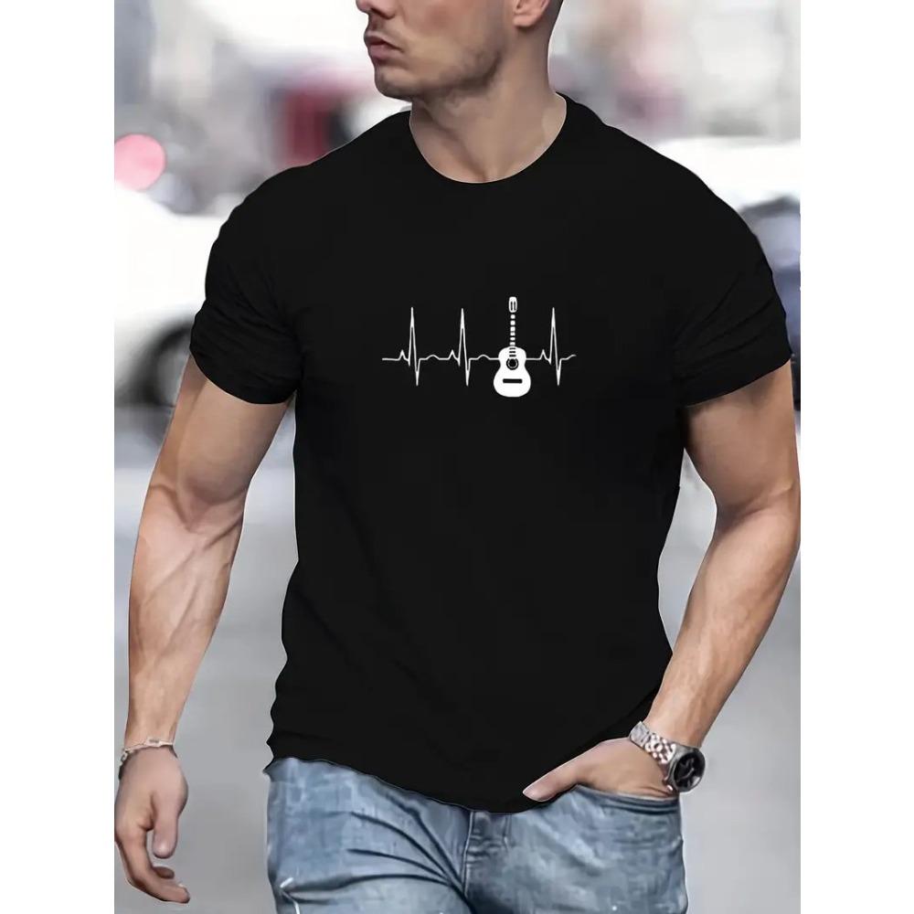 Men's 3D Printed T-Shirt Short Sleeve O-Neck Pullover Casual Top