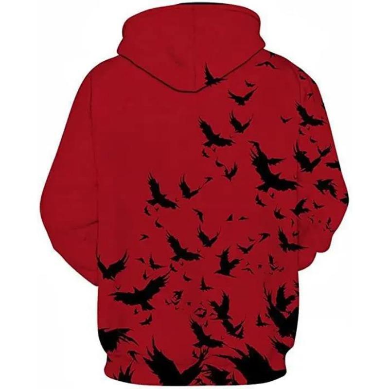 Popular Anime Naruto Akatsuki Itachi 3D Digital Printing Pullover Sweatshirt Hoodie Men's And Women's Fashion
