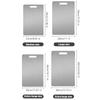 Stainless Steel Cutting Board - Heavy Duty Double-Sided Chopping Board for Meat, Vegetables, Dough Kneading & Kitchen Prep