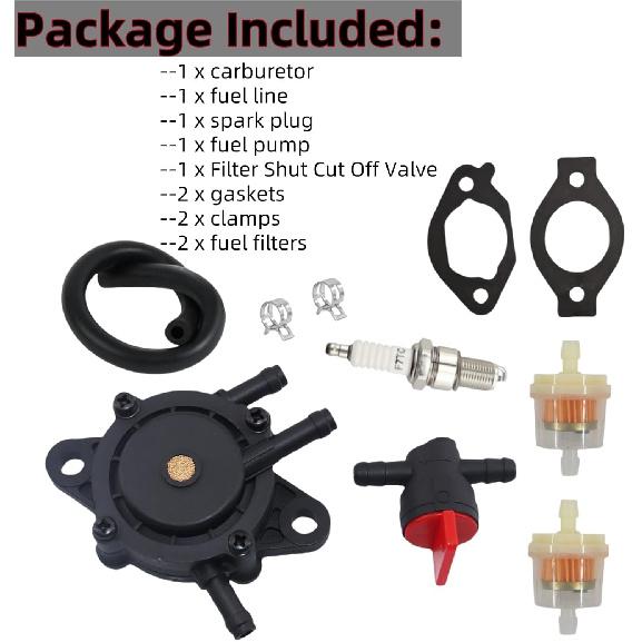 22-853-02-s Carburetor Kit for Kohler Models KS540-3011 KS530-3012 KS530-3011 KS540-3014 KS590-3011 KS595-3018 Engines KH-22-853-02-S