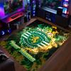 Crystal Velvet Rug Sporting CP Print Custom Name Text Floor Mat Home Decor