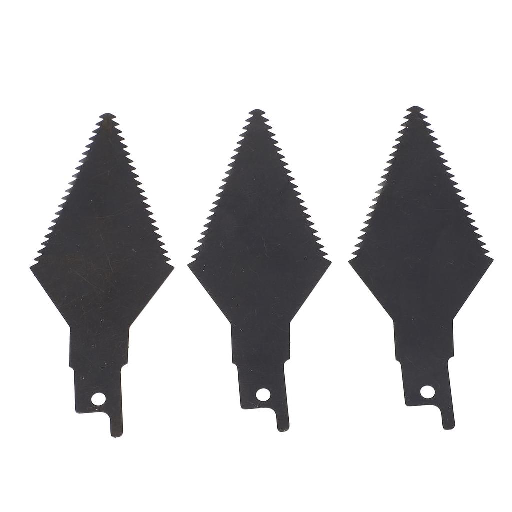 3PCS Tile Grout Removal Tools Blades Carbon Steel Double Side Sawblade for Floor Seam Cement