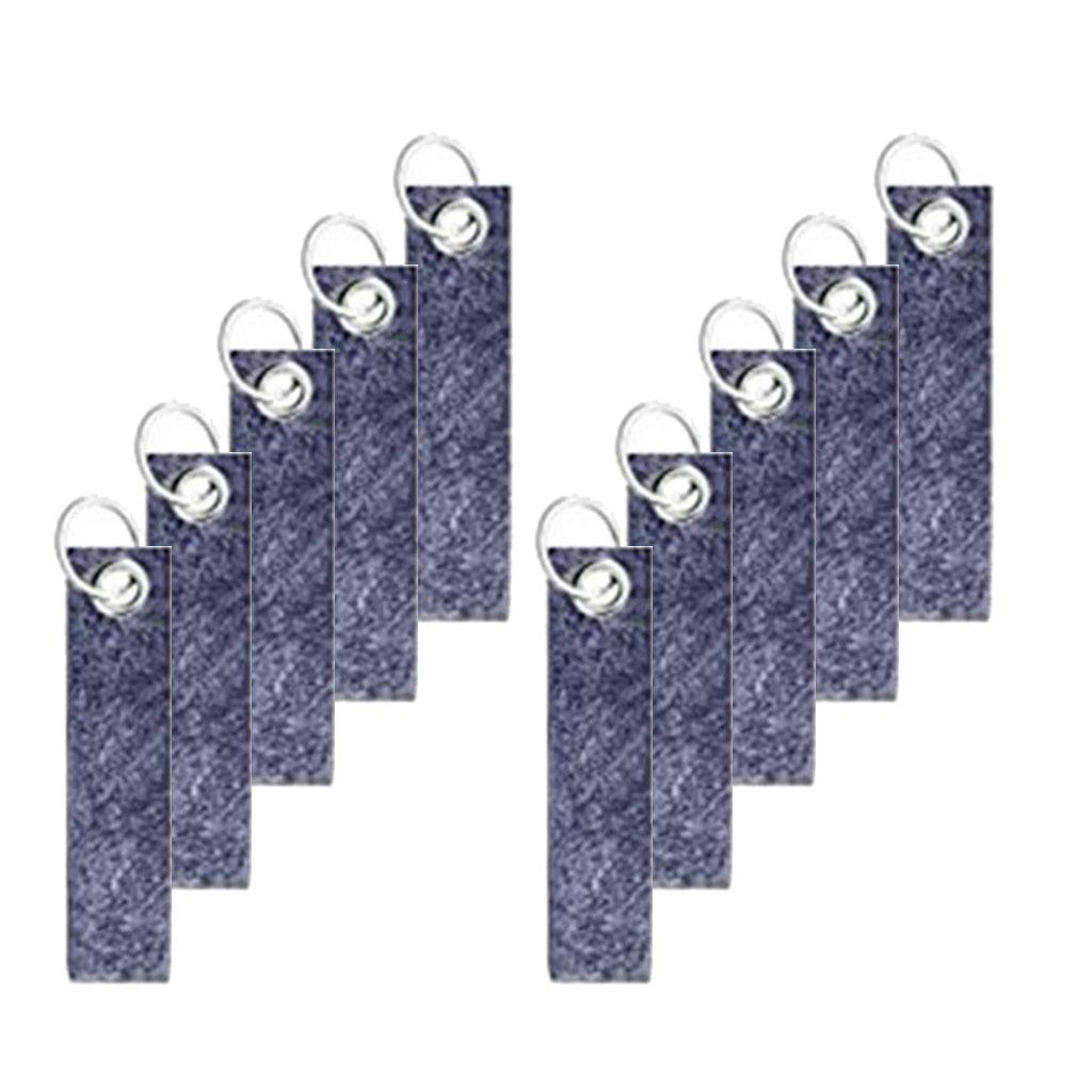 Personalized Colorful Felt Keychain Creative DIY Inspiration Keyrings Accessory Versatile Felt Supply Keychain Charm