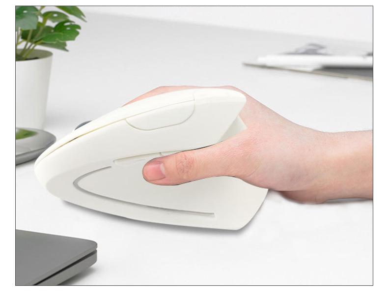 Ergonomische Vertikale Drahtlose Optische Maus für Laptops