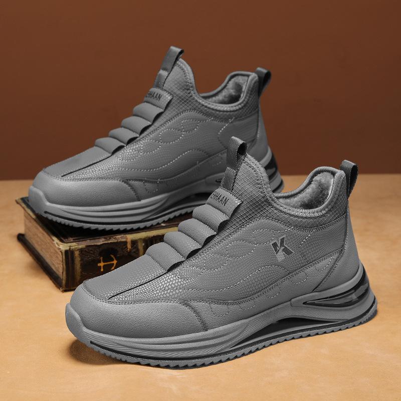 

Men s large size a foot stirrup soft elastic winter warm cold padded snow boots non-slip wear outdoor leisure sports mountaineering cotton boots 44