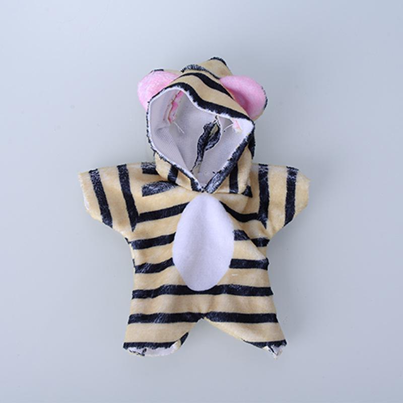 Vinyl Soft Rubber Baby Doll with Clothes - Mini Simulation Toy Doll