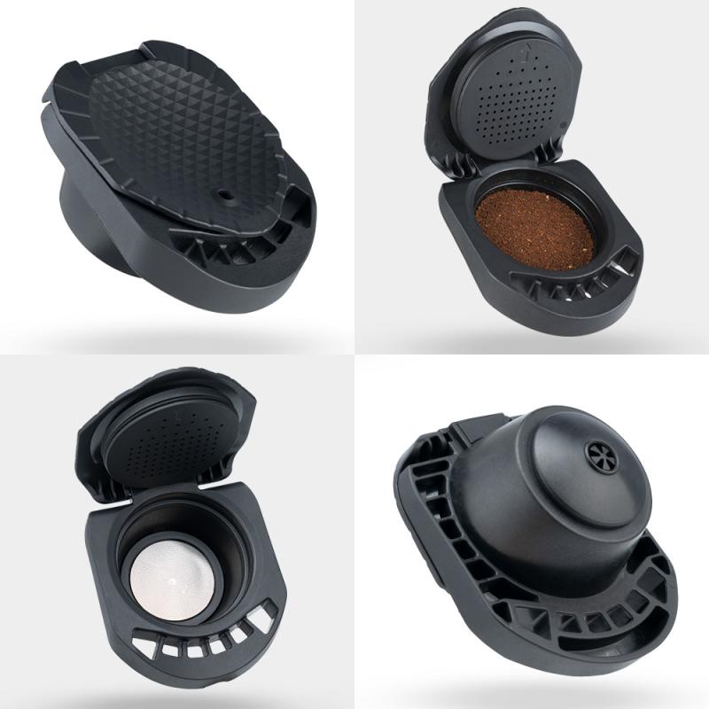 Adattatore Capsula Riutilizzabile Per Dolce Gusto Adattatore Capsula Caffè Ricaricabile Convertitore Capsule Caffè Supporto Riempimento Polvere di Caffè