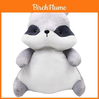 Plush Raccoon Toy With Crystal Super Soft Fabric For Kids And Collectors