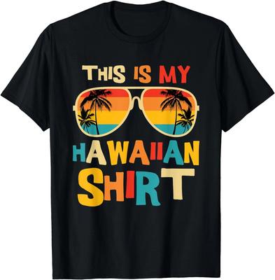 Questa È La Mia Camicia Hawaiana Costume da Luau Tropicale Festa Hawaiana Regalo Maglietta Unisex
