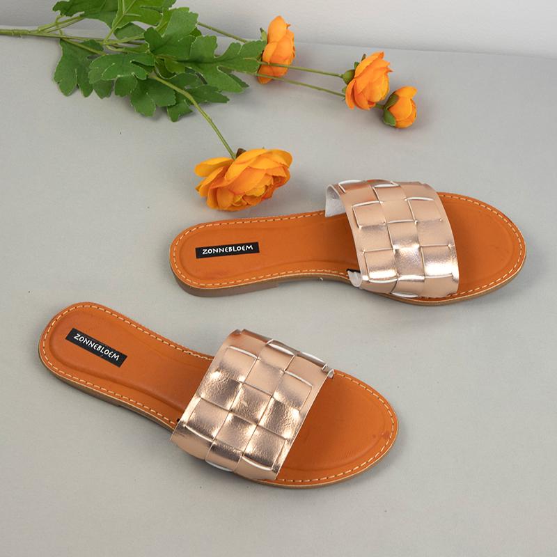 

Summer Women S Shoes Pu Leather Beach Woman Flip Flops Flat Bottom Casual Open Toe Comfortable Rome Style Ladies Sandals